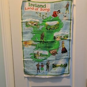 Ireland Land of Song Kitchen Towel
